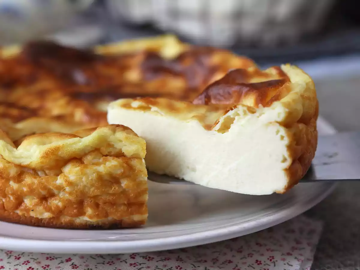 Flan parisién proteico y cremoso. Receta fitness y baja en calorías