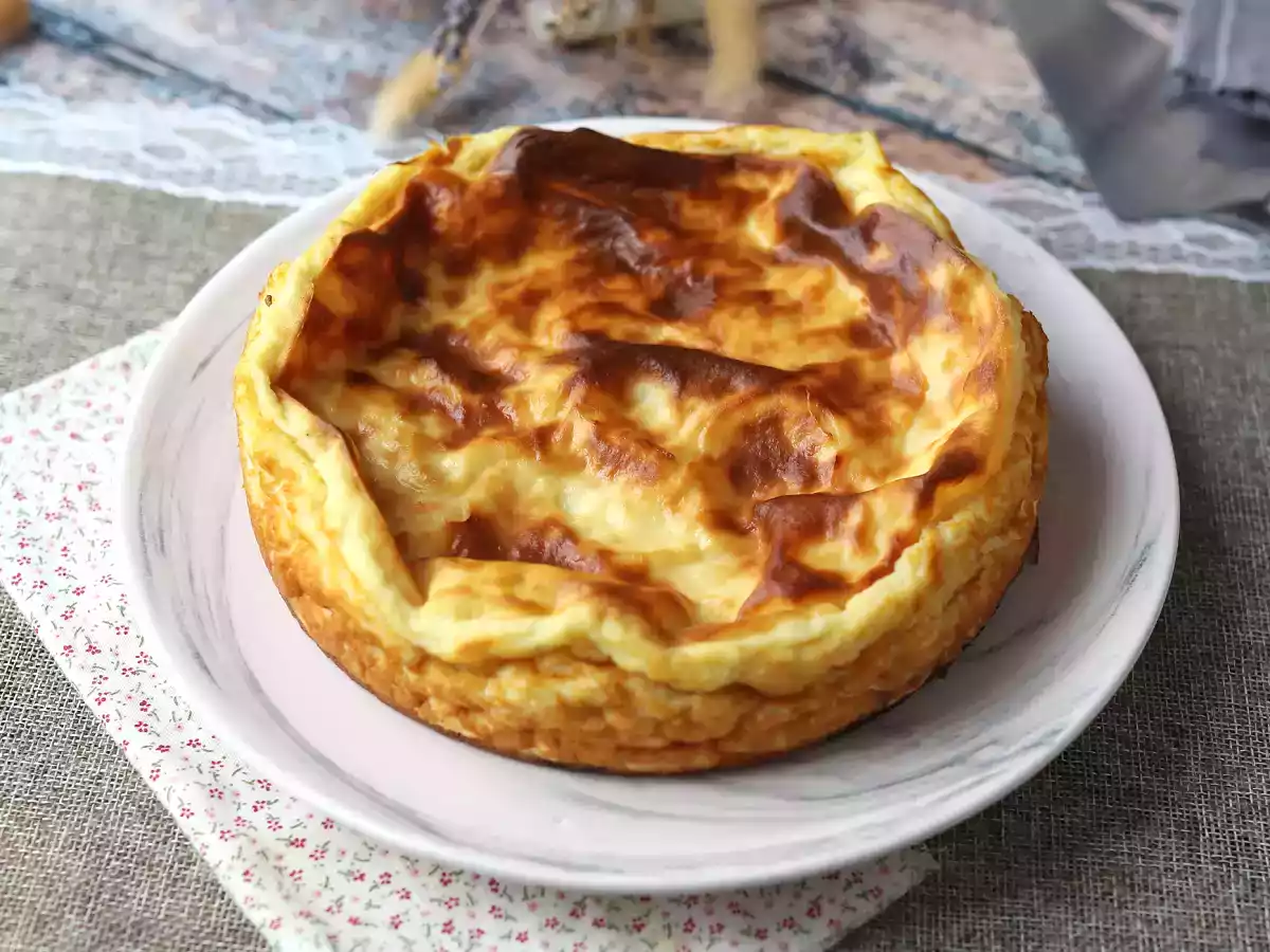 Flan parisién proteico y cremoso. Receta fitness y baja en calorías - foto 6