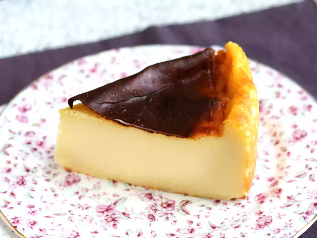 Flan parisino sin masa de hojaldre