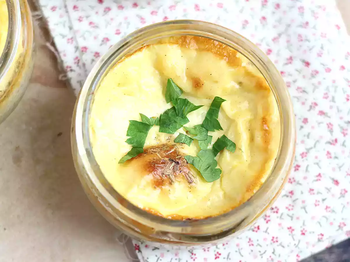 Flan salado de atún - foto 2