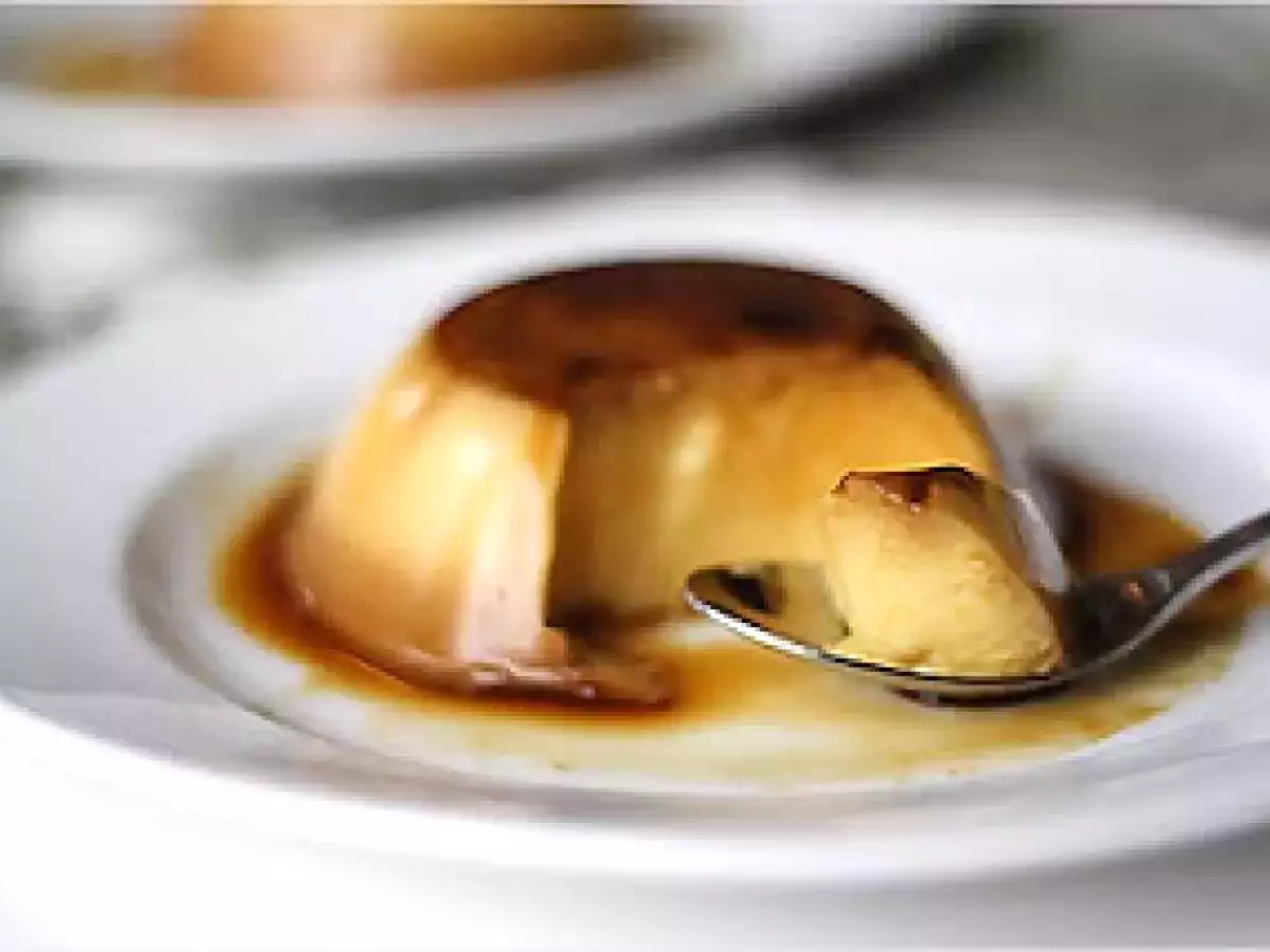 Flan sencillo panama