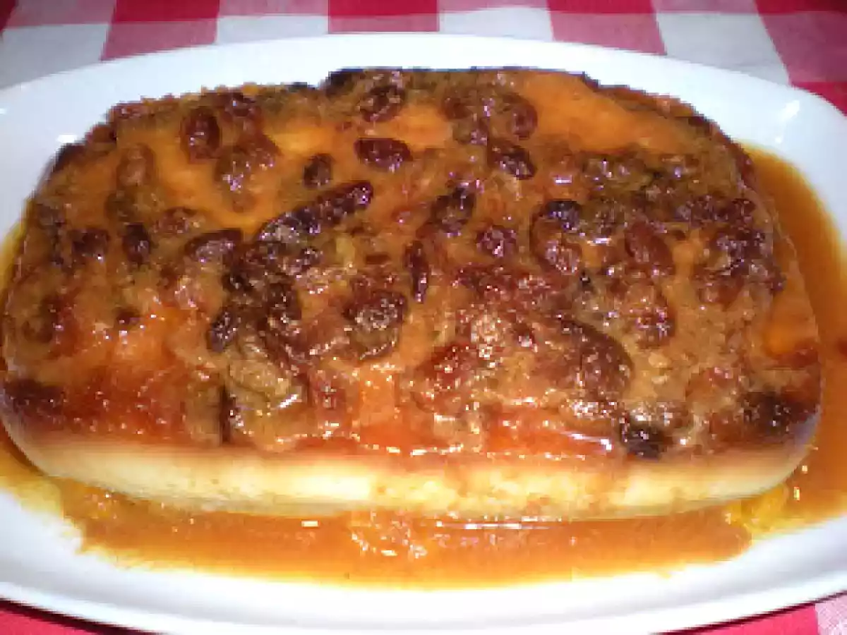 Flan tarta de manzana