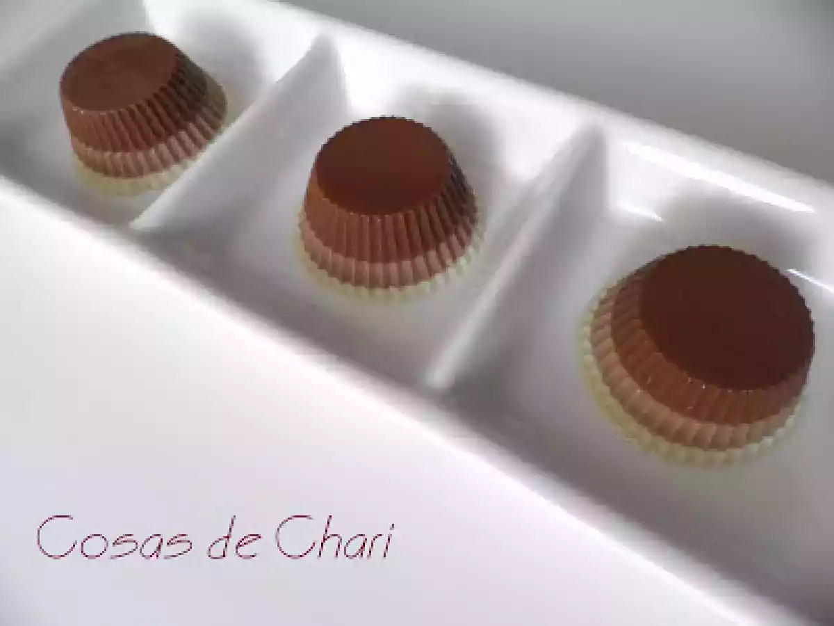 Flan/Cuajada a los Tres Chocolates - foto 5