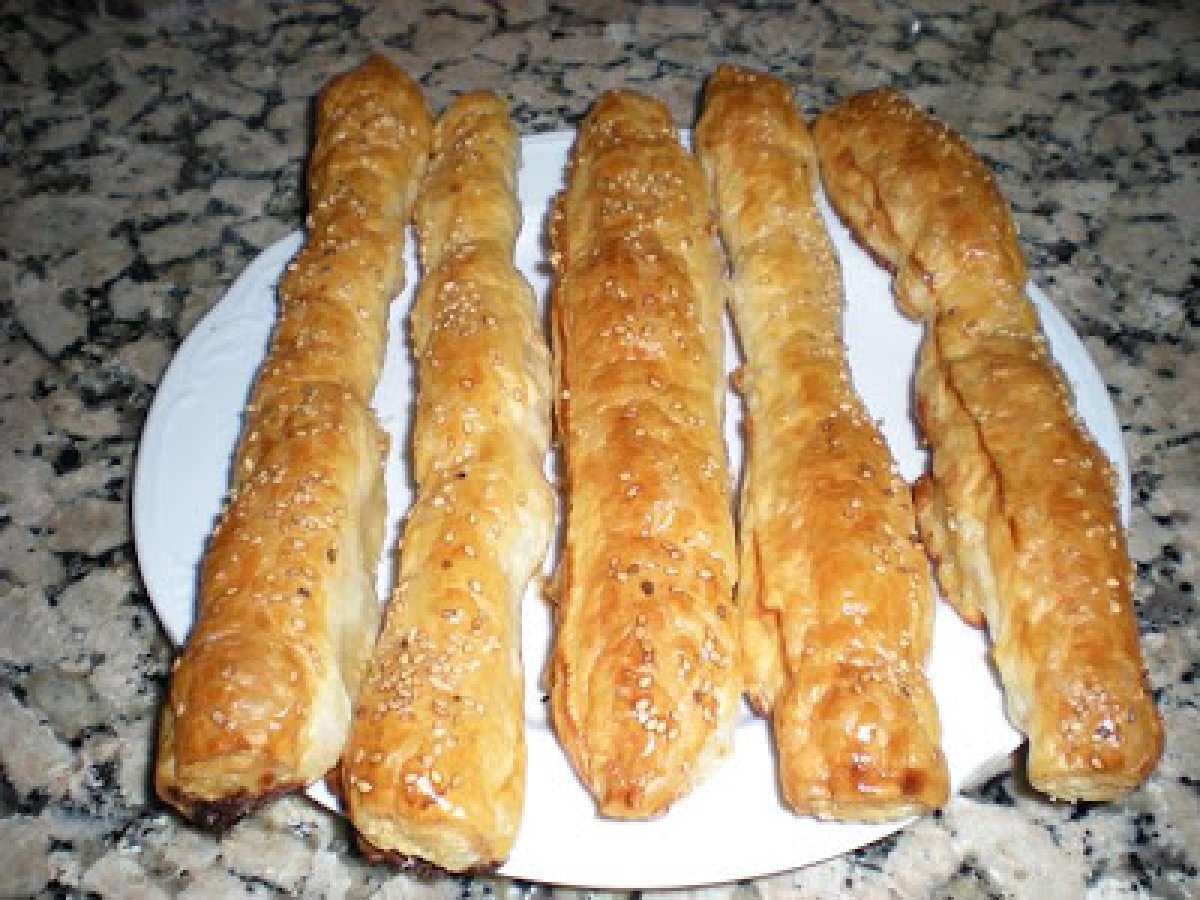 Flautas de jamón y queso Receta Petitchef