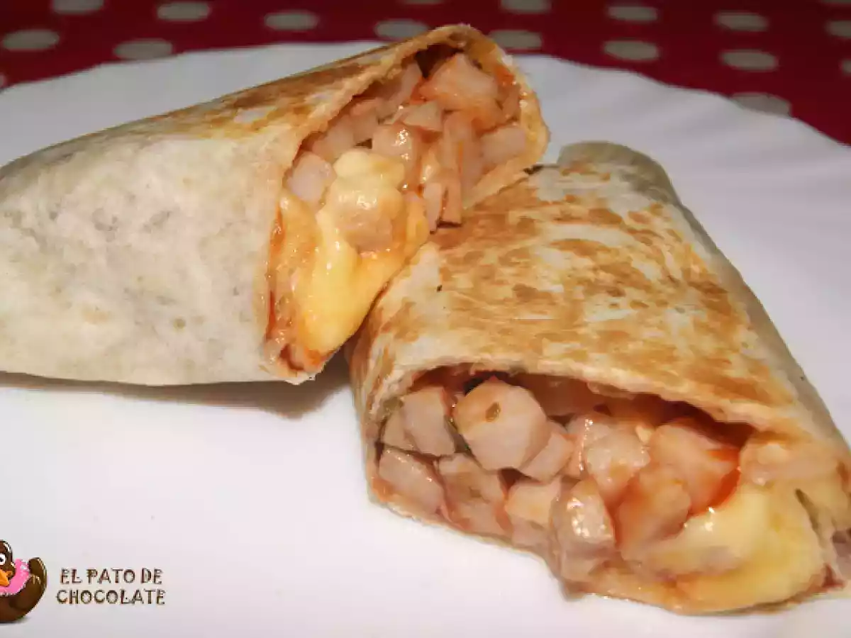 FLAUTAS DE PAVO Y QUESO