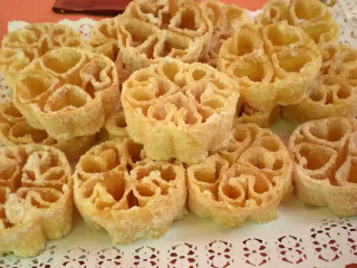 Flores (con azúcar y canela)