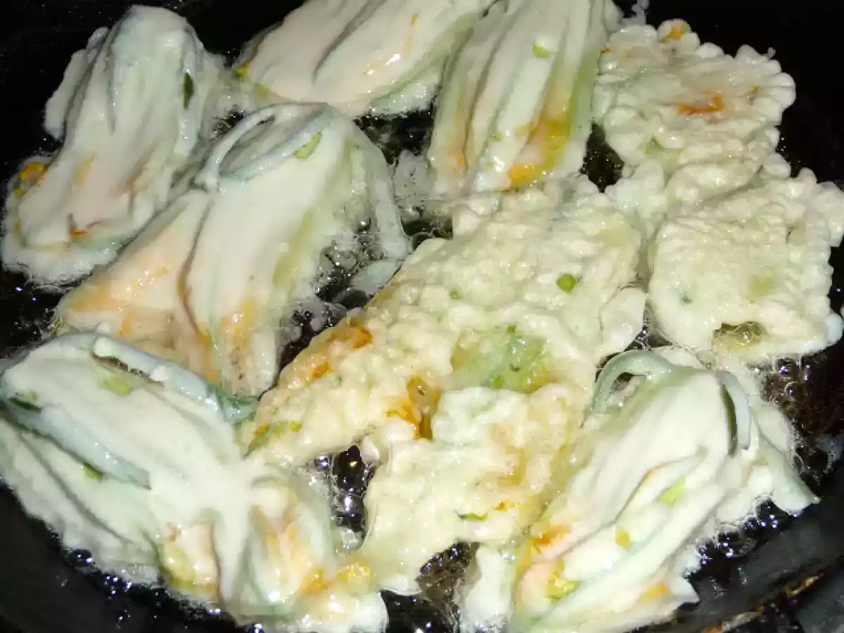 Flores de calabaza fritas - foto 7