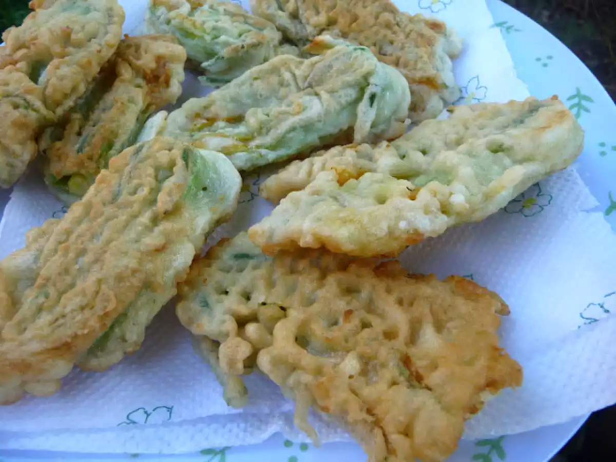Flores de calabaza fritas - foto 8