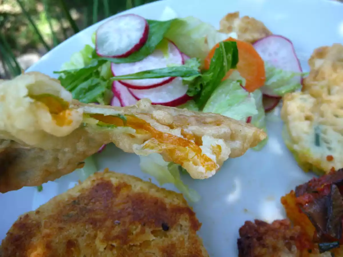 Flores de calabaza fritas - foto 9