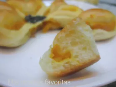 Flores de pan con batata cocida - foto 6
