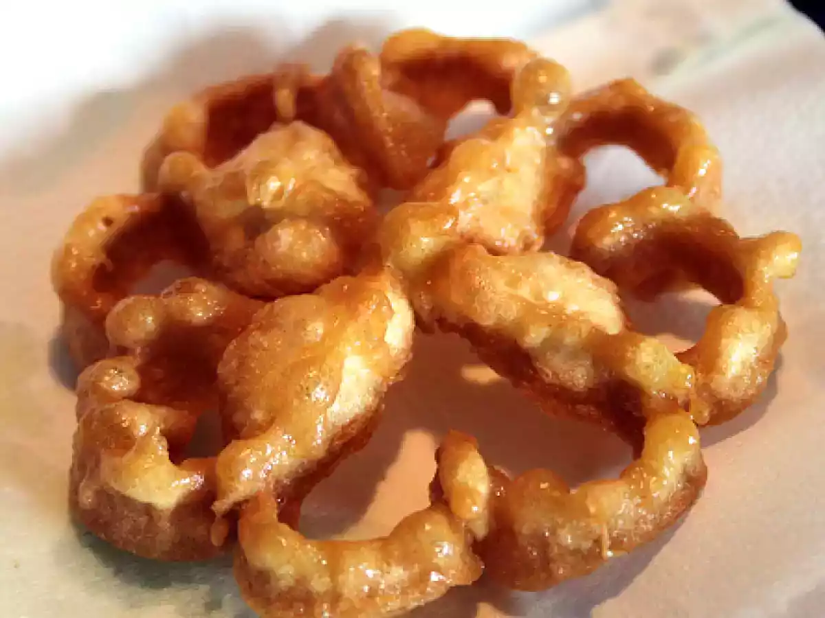 Flores de sartén paso a paso - foto 3