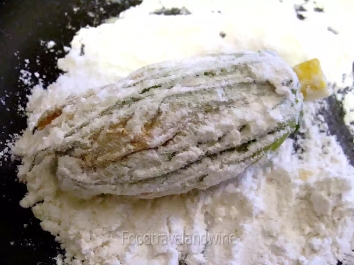 Flores de Zucchini Rellena Estilo Genovese.....y Bendiciones Para Mayte..... - foto 3