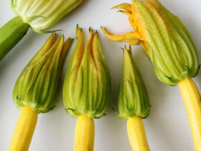 Flores de Zucchini Rellena Estilo Genovese.....y Bendiciones Para Mayte..... - foto 13