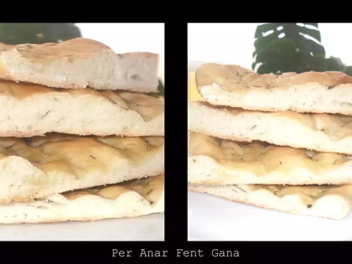 FOCACCIA AL ROMERO Y ORÉGANO - foto 2