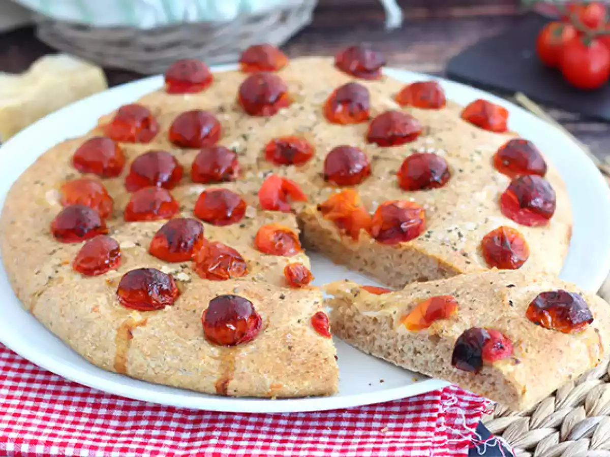 Focaccia de tomates cherry - foto 2