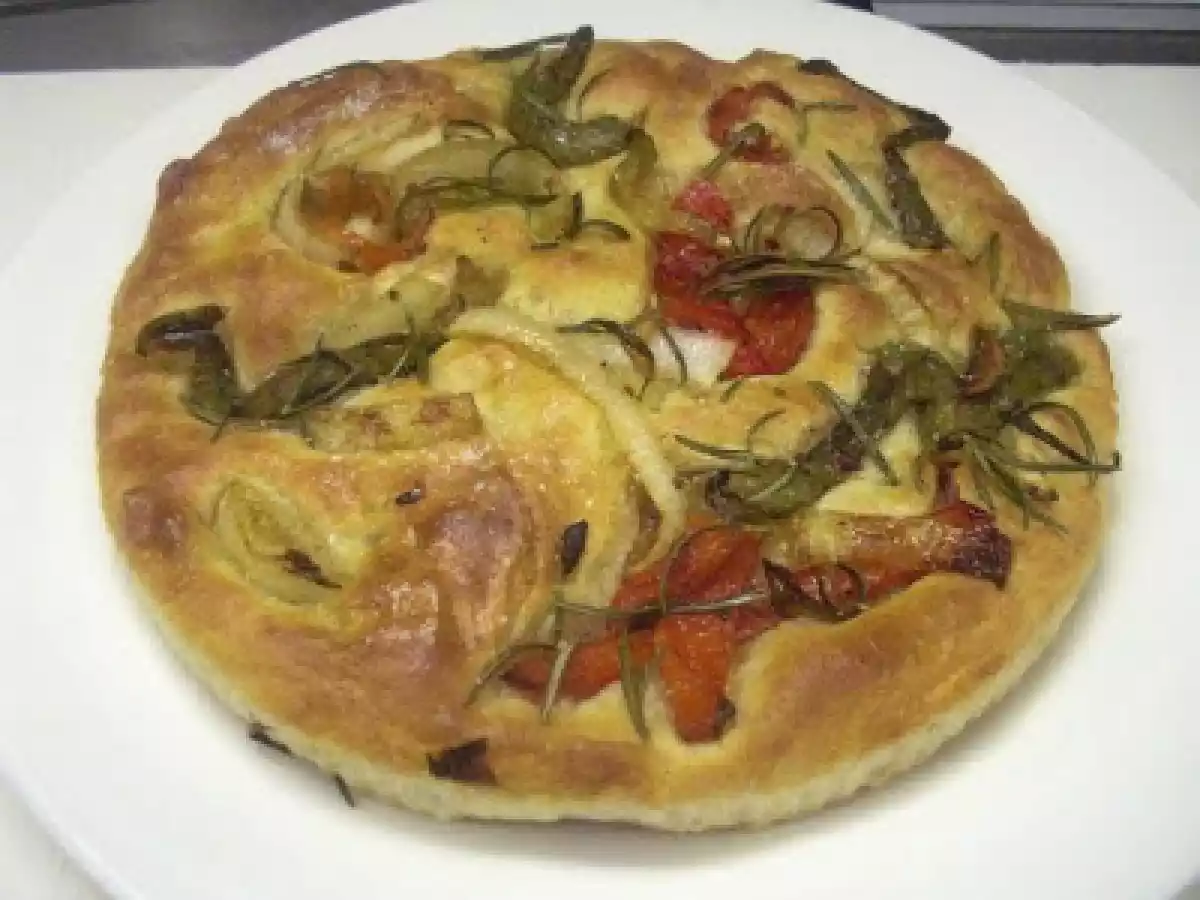 Focaccia De Vegetales. - foto 2