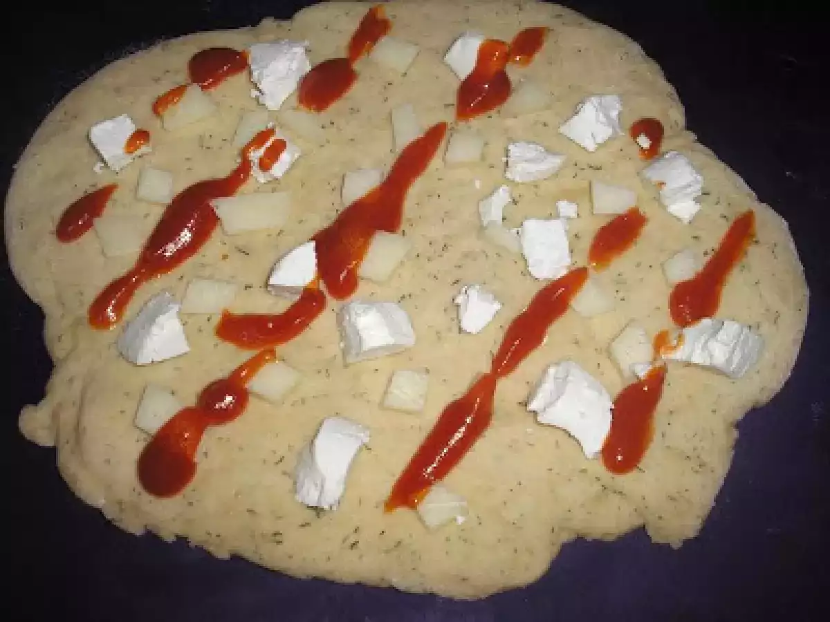 FOCACCIA DE VERDURA Y DE QUESO - foto 4