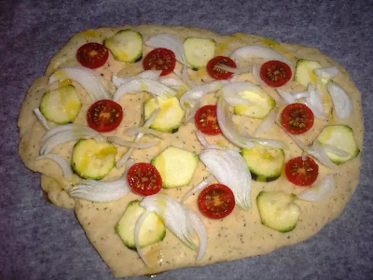 FOCACCIA DE VERDURA Y DE QUESO - foto 5