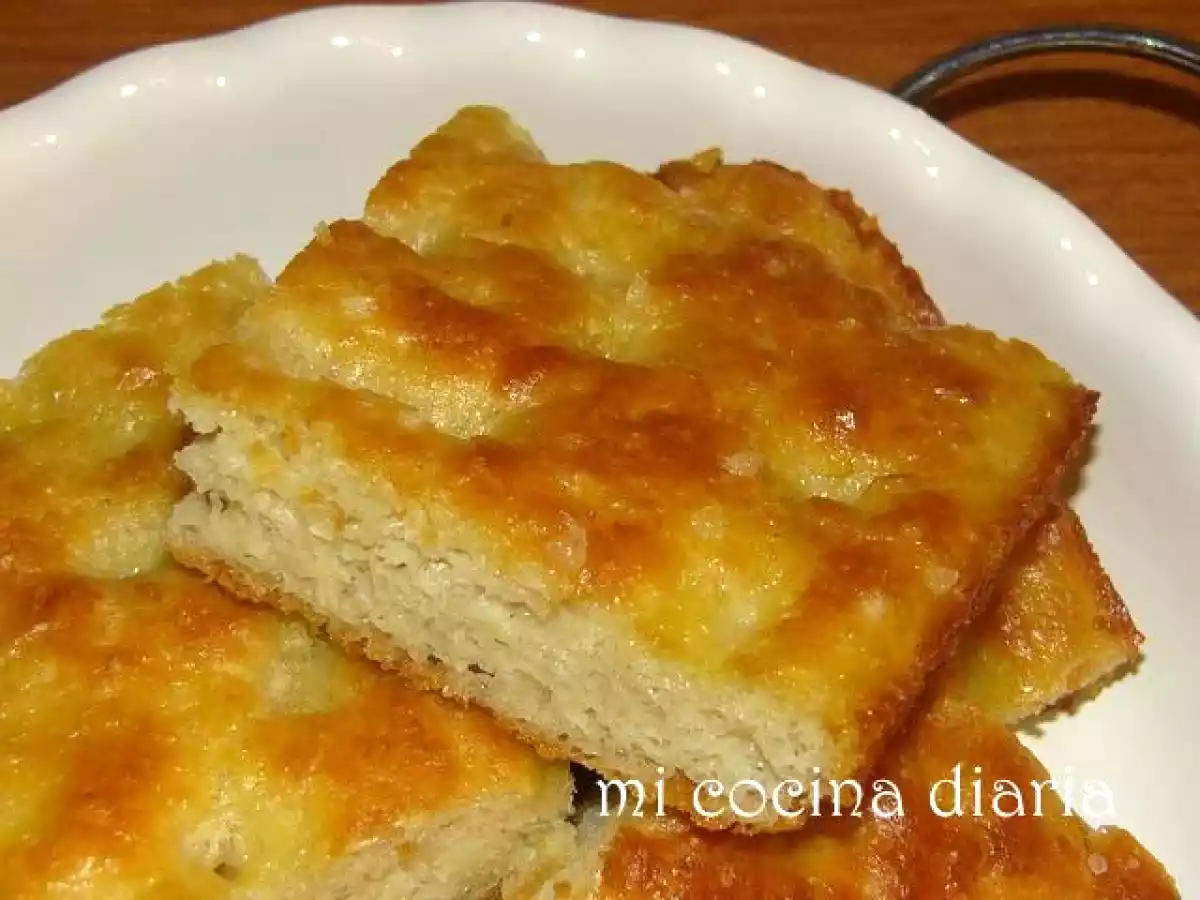 Focaccia Genovese con patatas