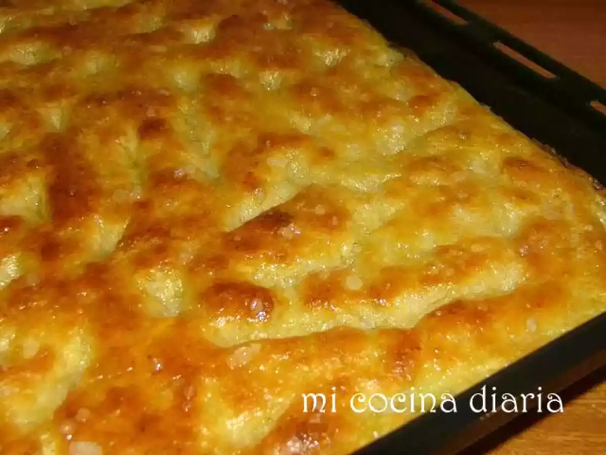 Focaccia Genovese con patatas - foto 2