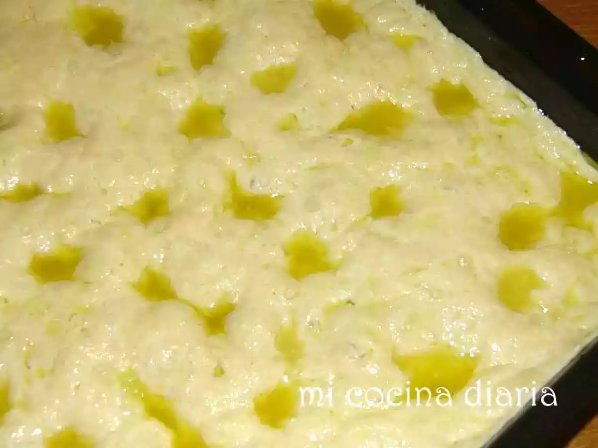 Focaccia Genovese con patatas - foto 3