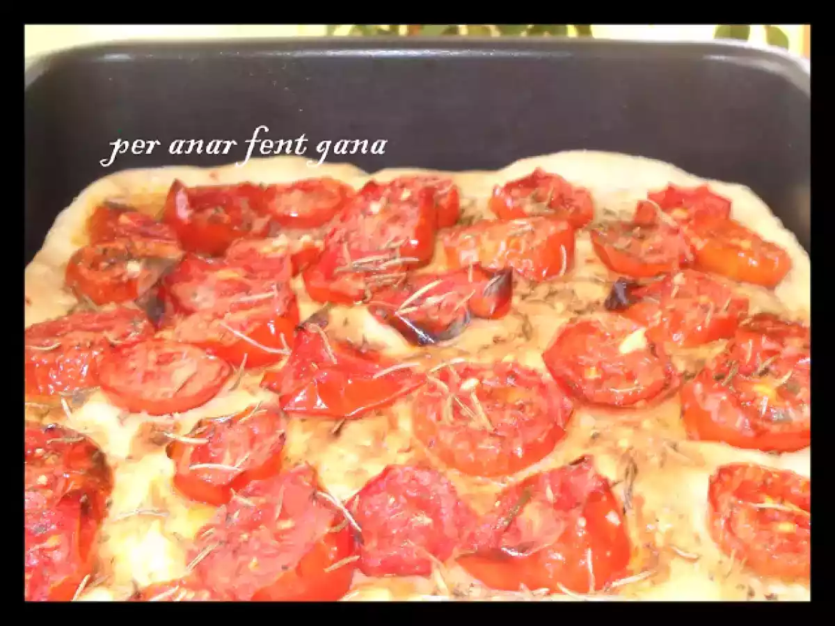 FOCCACIA al pomodoro