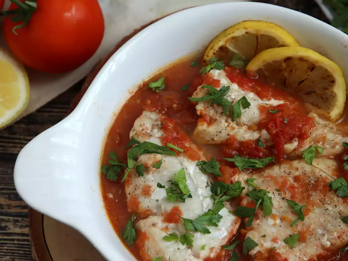 Fogonero con tomate, limón y comino - Receta saludable y fácil - foto 2