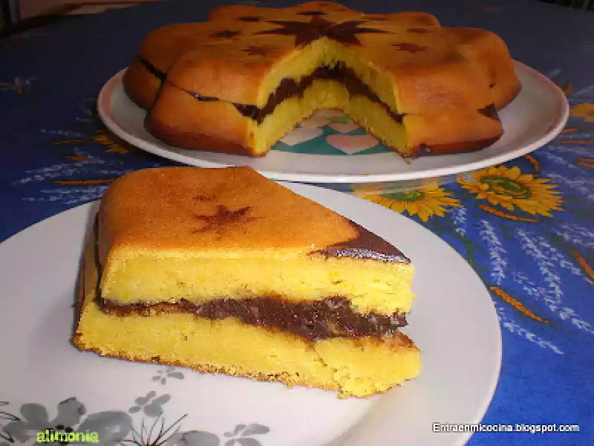 Fondant de Naranja Relleno de Nutella / Fondant à l'orange fourre au Nutella