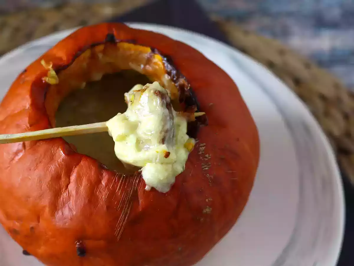 Fondue de calabaza y queso. Una receta muy original para el otoño - foto 2