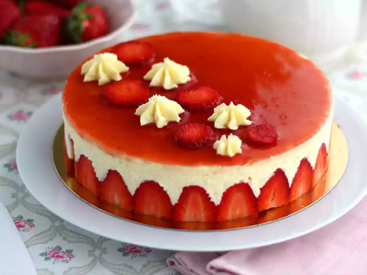 Fraisier, tarta de fresas perfecta para la primavera