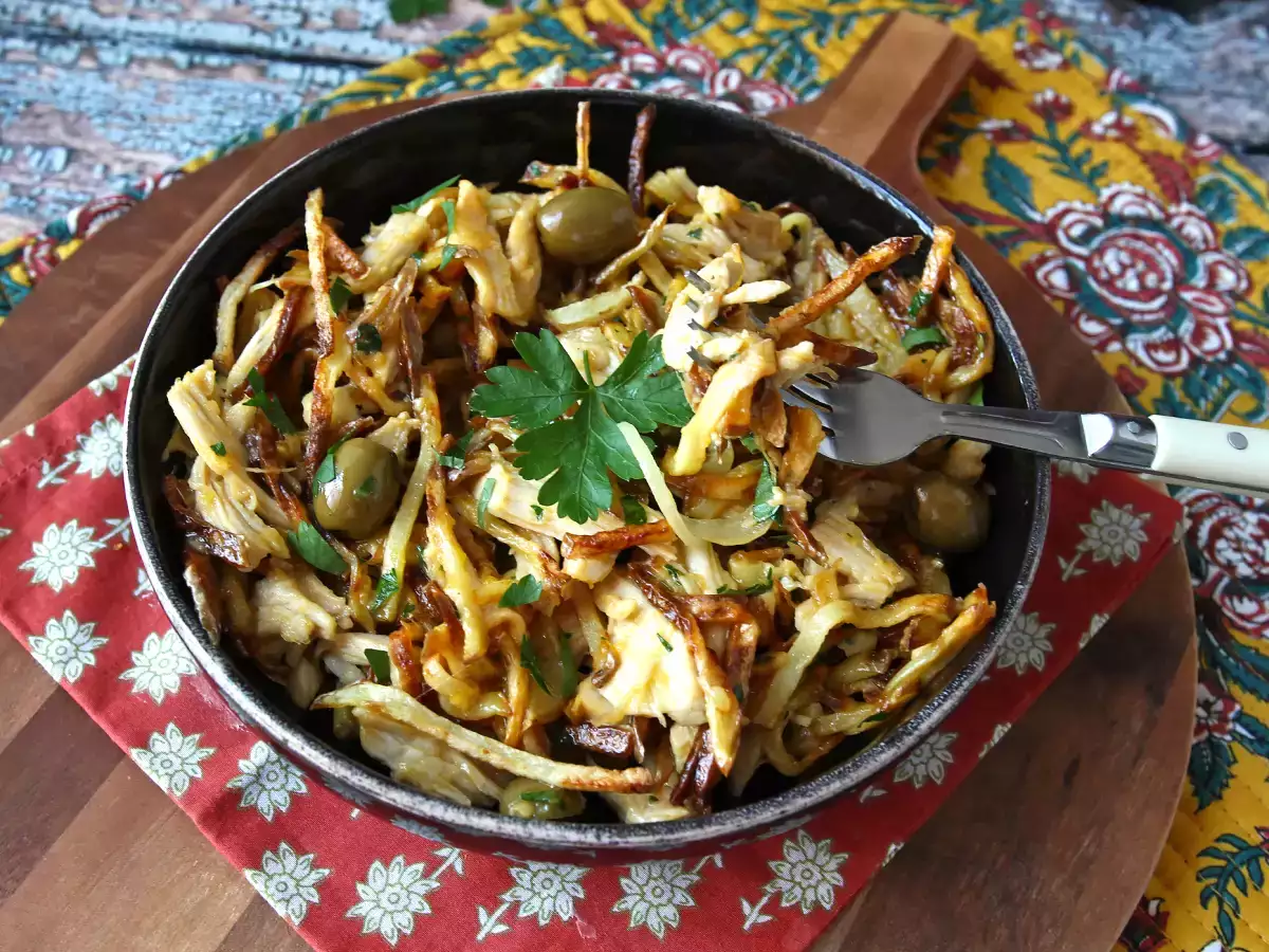 Frango à Brás: el plato portugués perfecto para aprovechar las sobras de pollo - foto 5