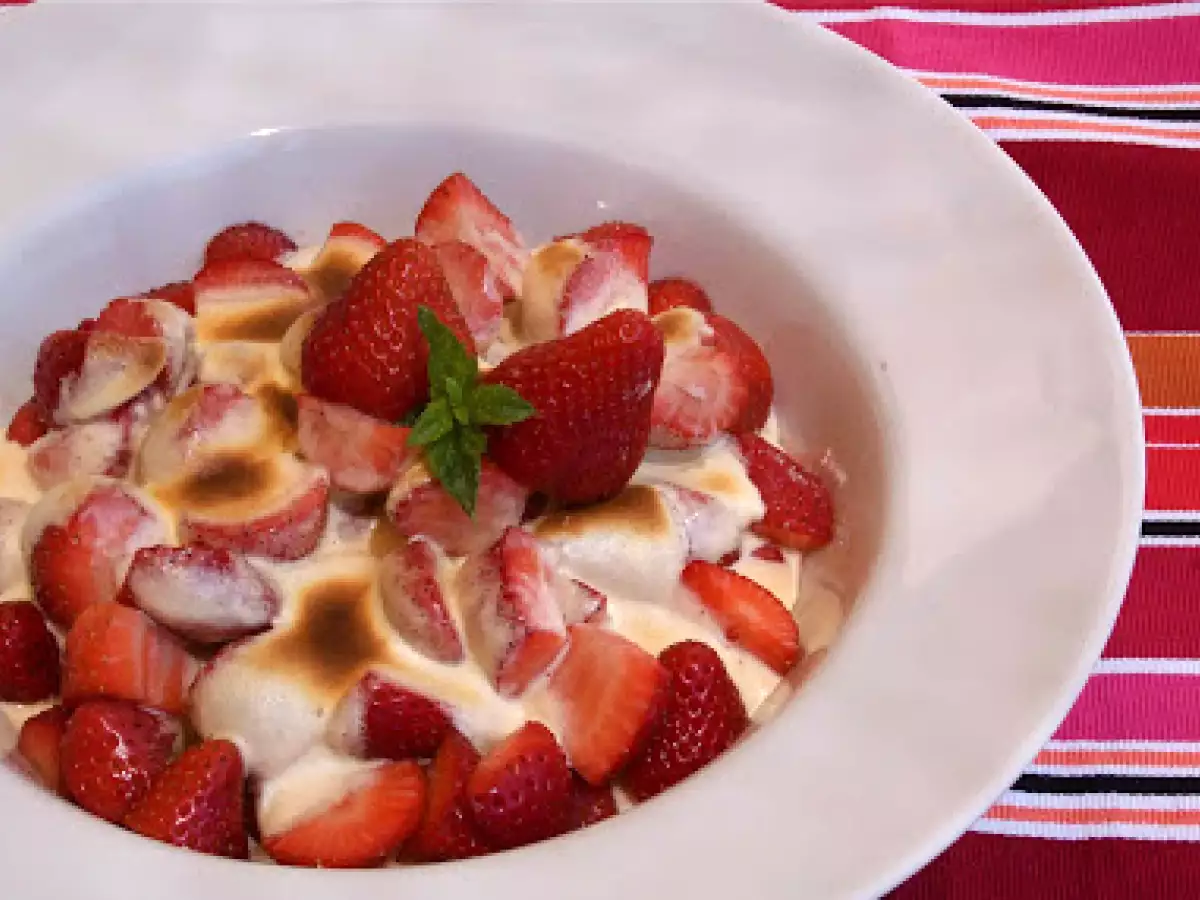 Fresas en sabayón - foto 6