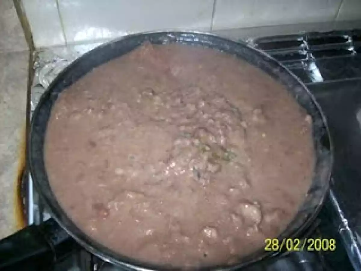 Frijoles refritos - comida mexicana
