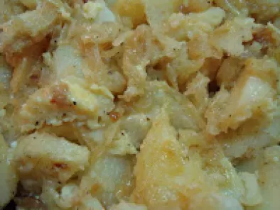 Frikadellen a la mostaza con guarnición de patata y cebolla - foto 6