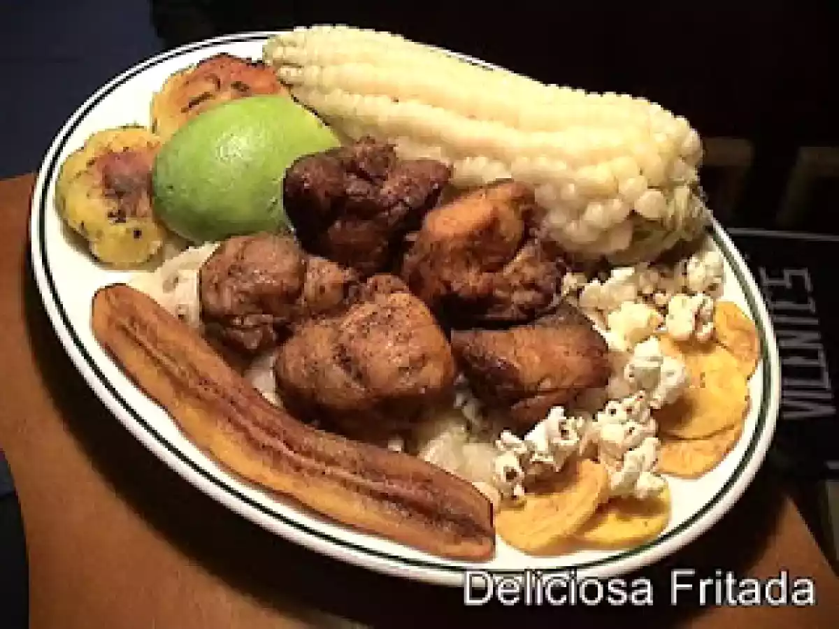 Fritada - comida ecuatoriana