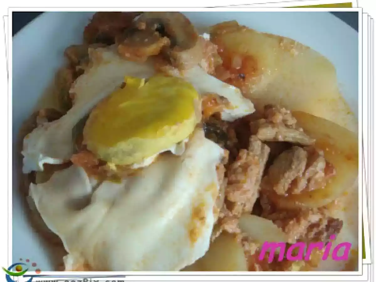 Fritillo con patatas y huevos fussion cook