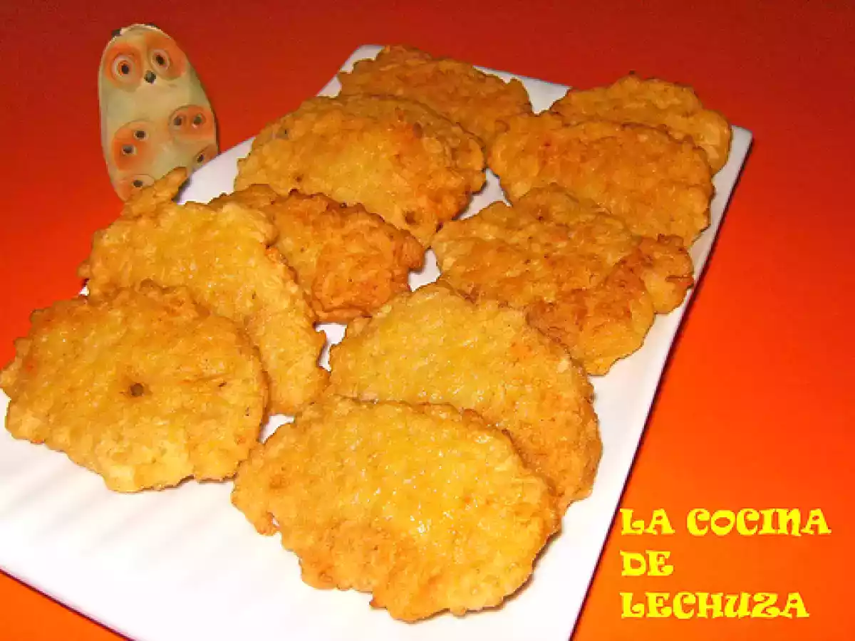 Fritos de arroz reciclado