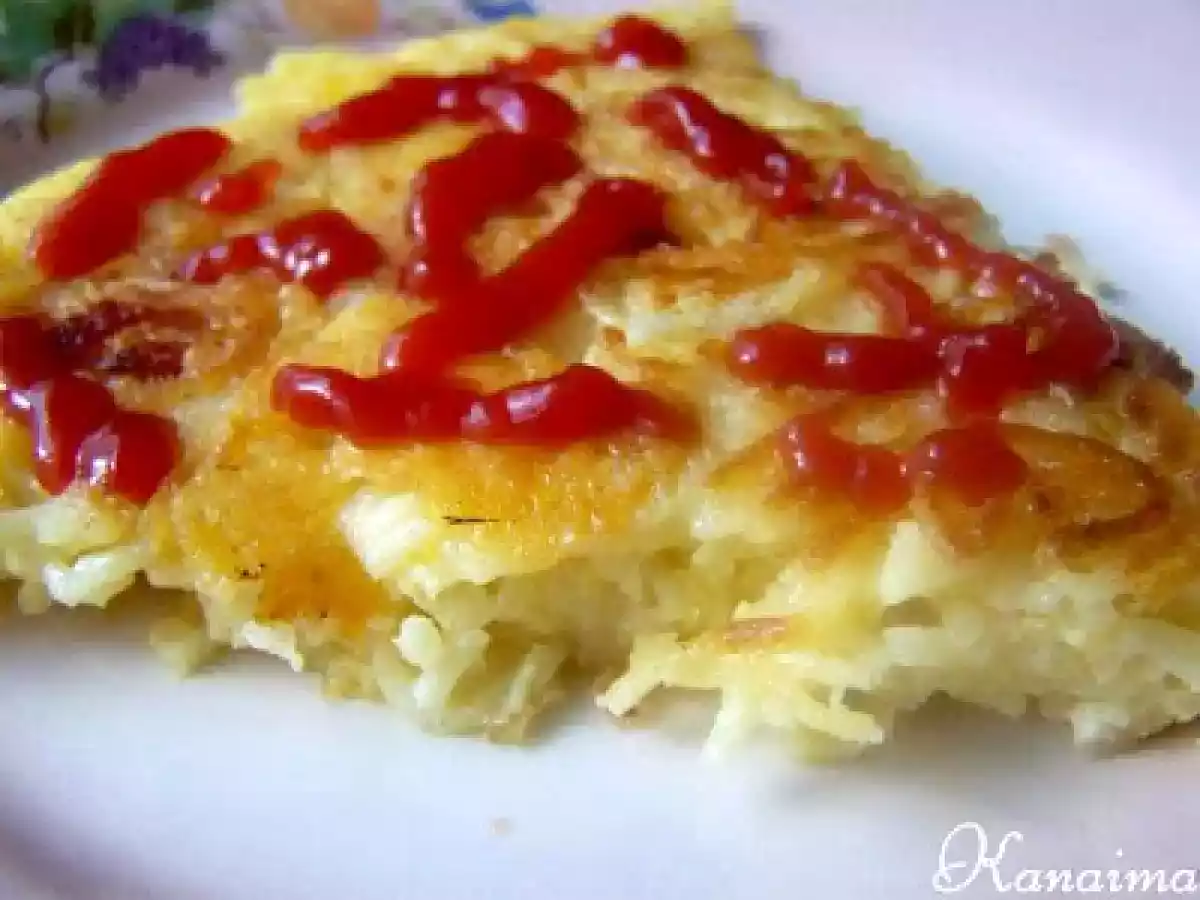 Frittata de Pasta con Queso y Salami - foto 2