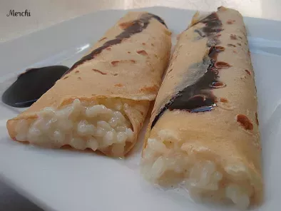 Frixuelos rellenos de arroz con leche - Receta Petitchef