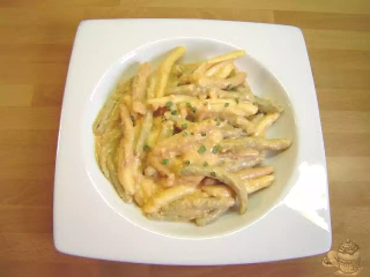 Fusilli con salsa de almendras - foto 3