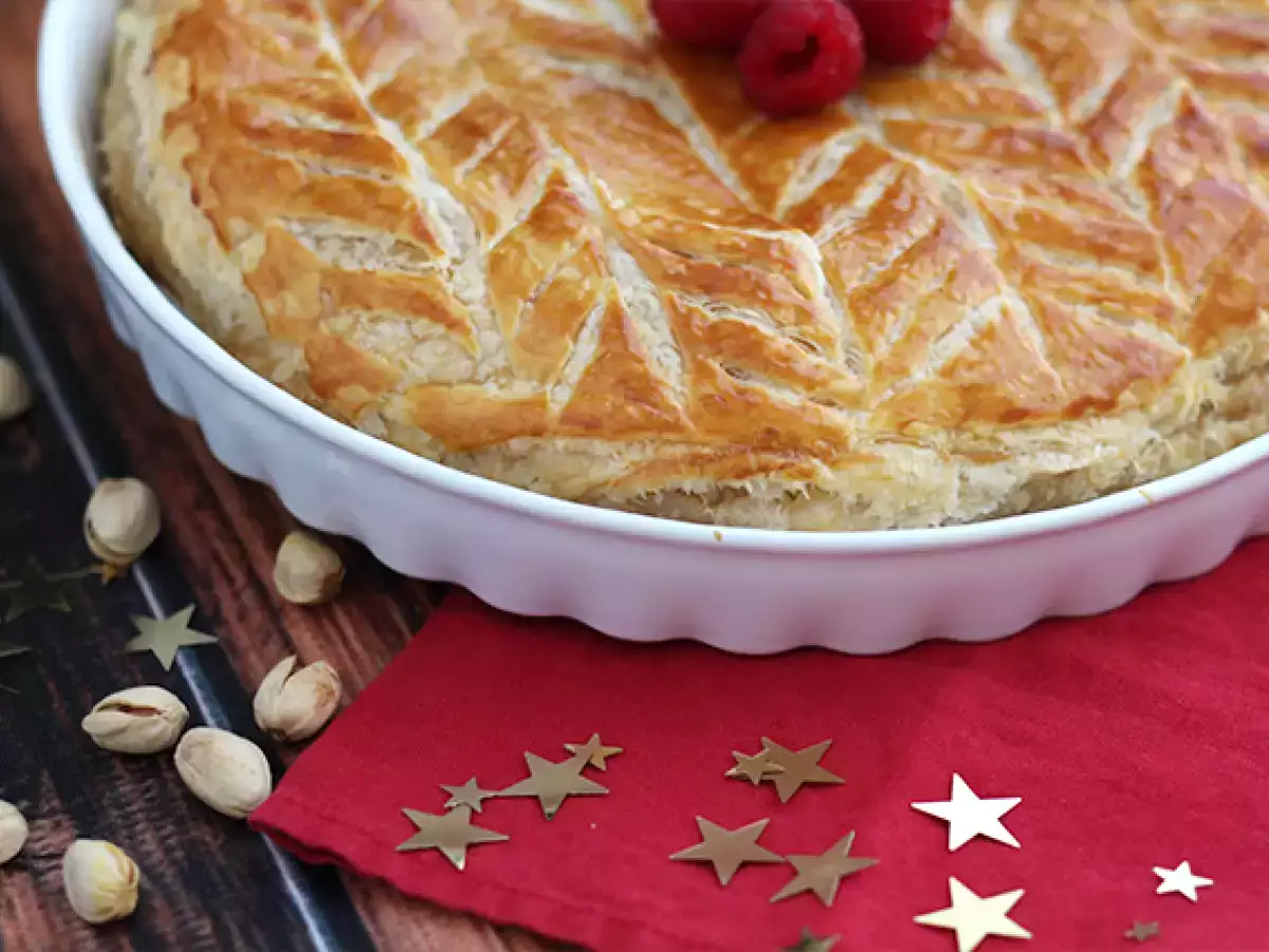 Galette de frambuesa y pistachos - foto 2