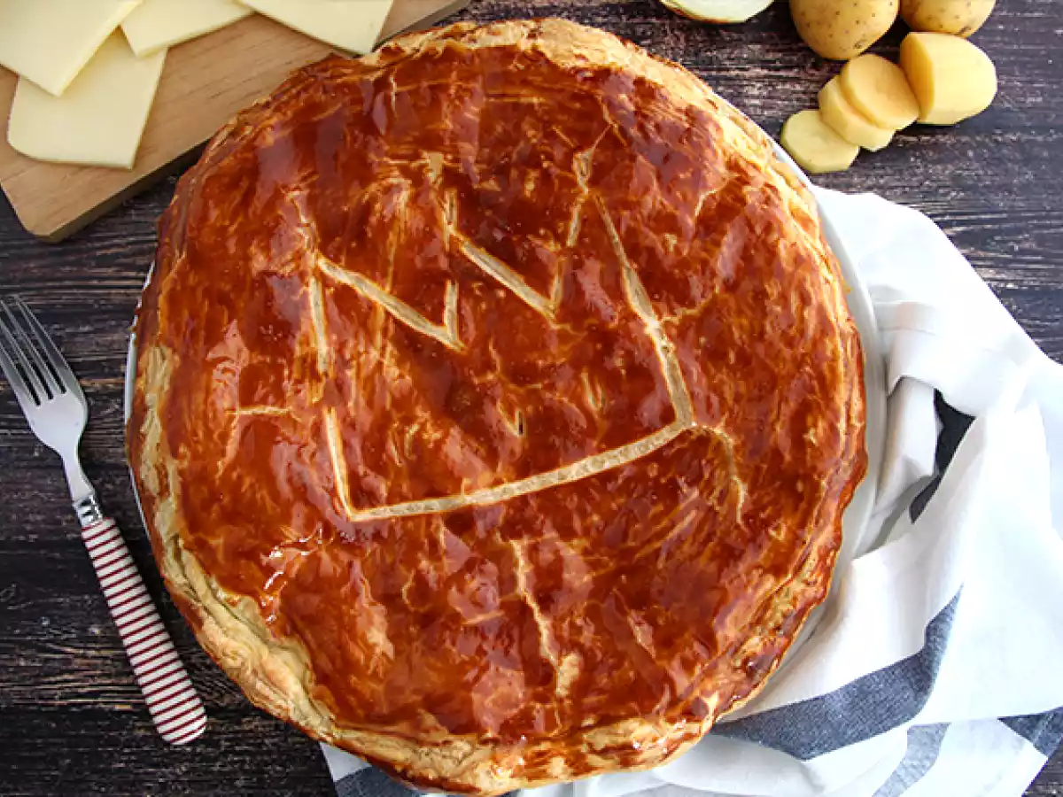 Galette de reyes de queso raclette - foto 2