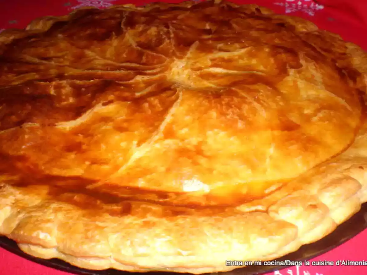 Galleta de Reyes a la crema de almendras - foto 2