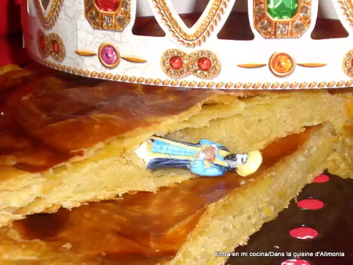 Galleta de Reyes a la crema de almendras - foto 3