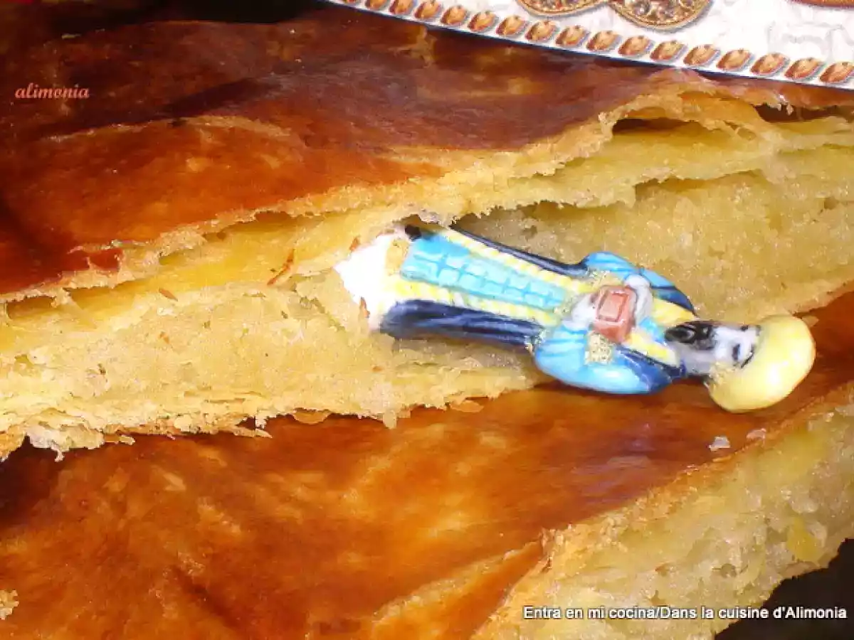 Galleta de Reyes a la crema de almendras - foto 4