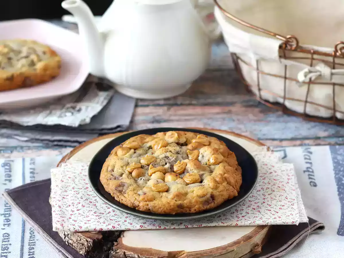 Galleta XXL de avellana y chocolate con leche y praliné - foto 7