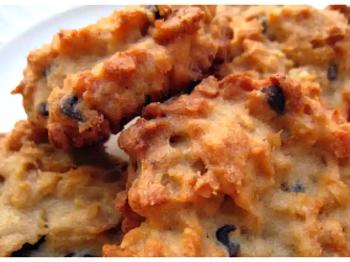 Galletas a la naranja y galletas de plátano y chocolate. Sin azúcar