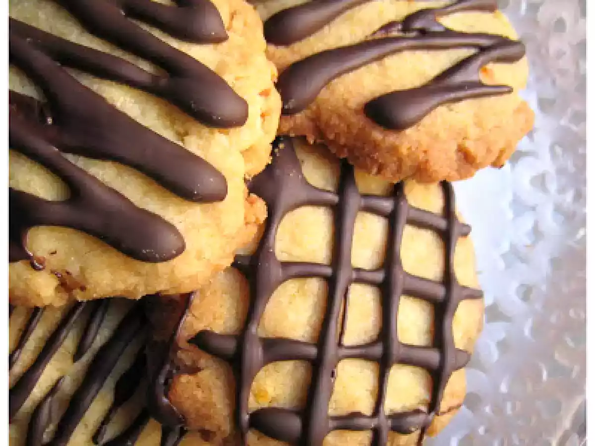 Galletas a la naranja y galletas de plátano y chocolate. Sin azúcar - foto 4