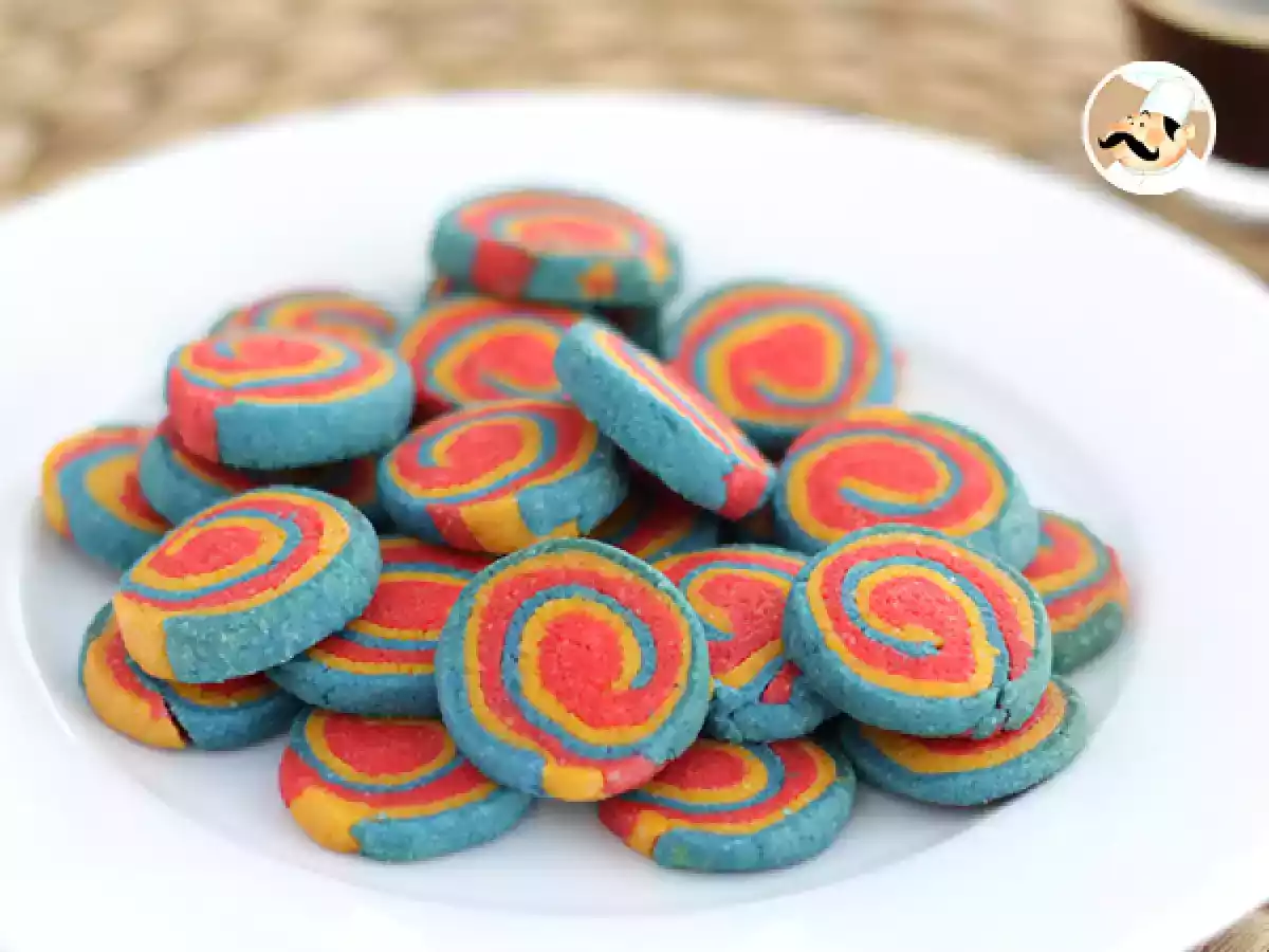 Galletas bicolor rojo y amarillo - foto 6