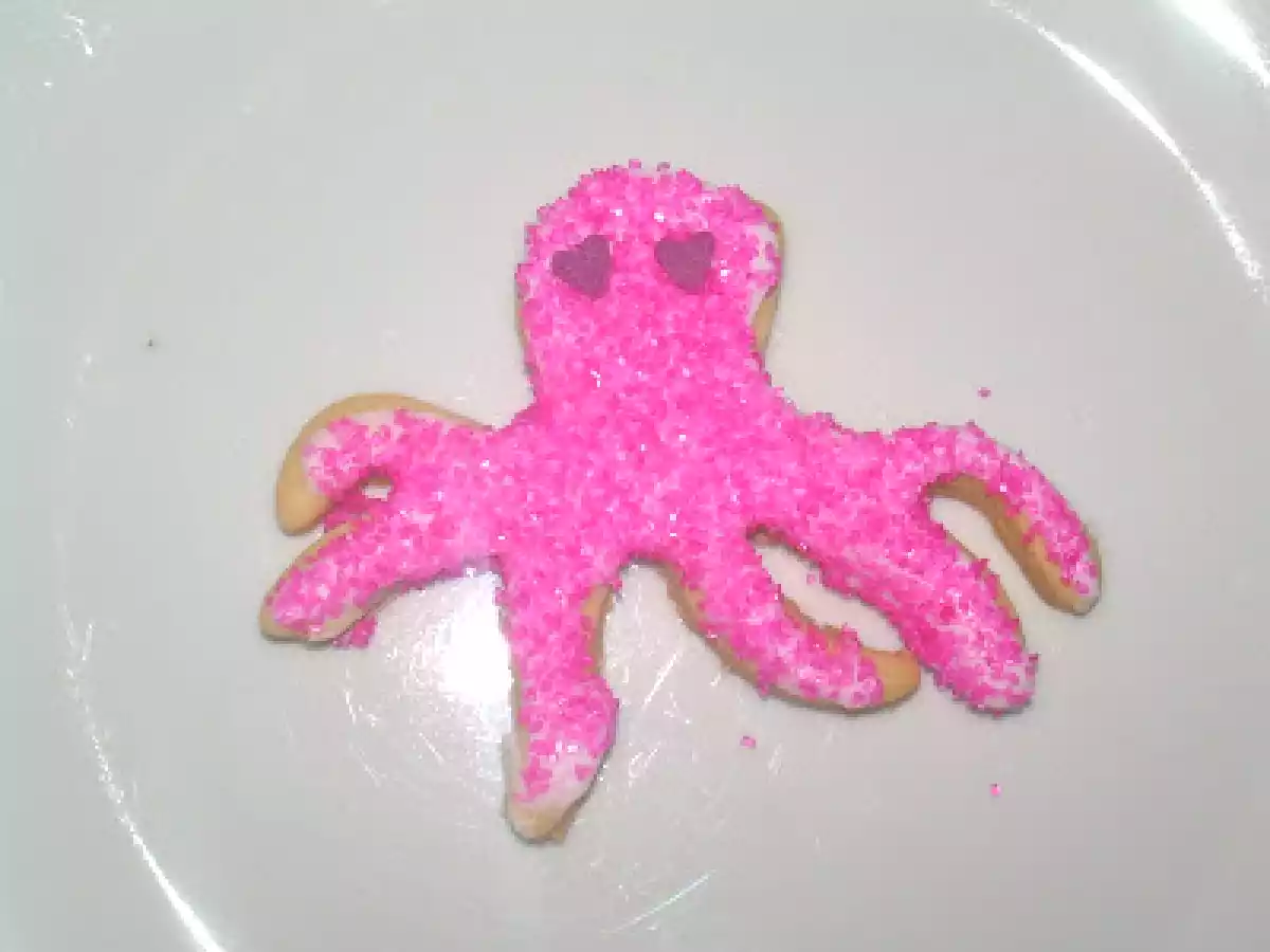 Galletas con forma de pulpo. - foto 2